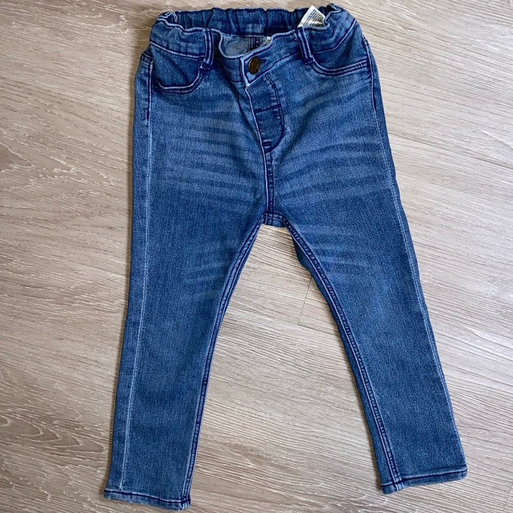 H&M boys medium wash jeans size 2-3t